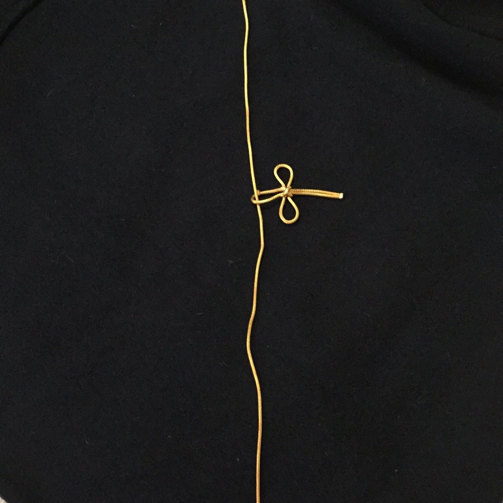 Beautiful Tulang Naga Snake/ cross 14k Gold